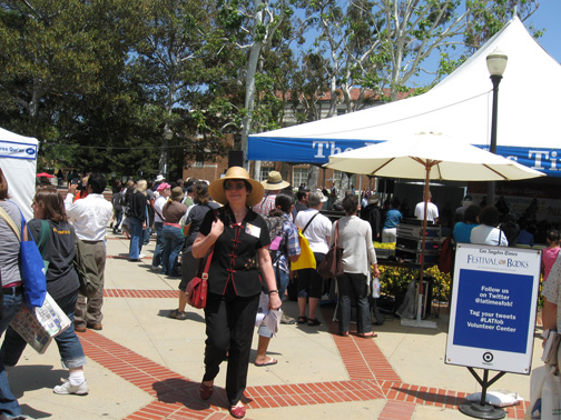 Anne at the Festival of Books