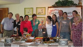 Family gathering for GrandPa Joe's 90th birthday